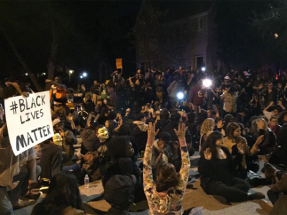 20 Houston Ferguson protest November 2014 People "Shut It Down for #MikeBrown" in Houston ystdy....later Today @ 4PM 1200 Smith St.