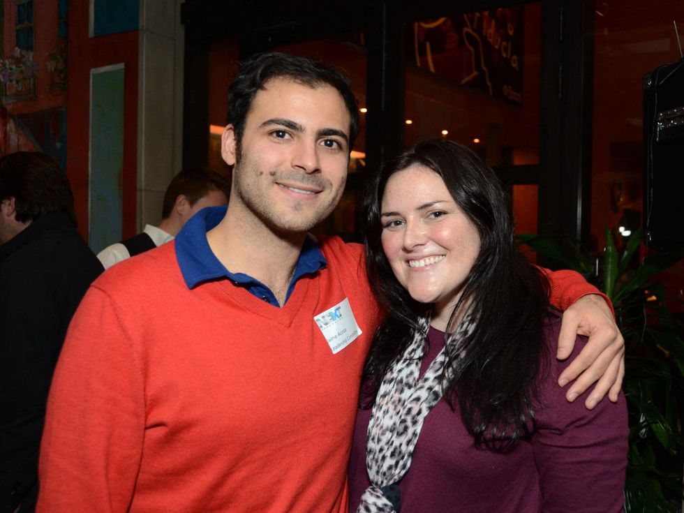 20 Jaime Acosta and Dawn Gillespie at the Holocaust Museum Houston's Next Generation Young Professionals kickoff party November 2013