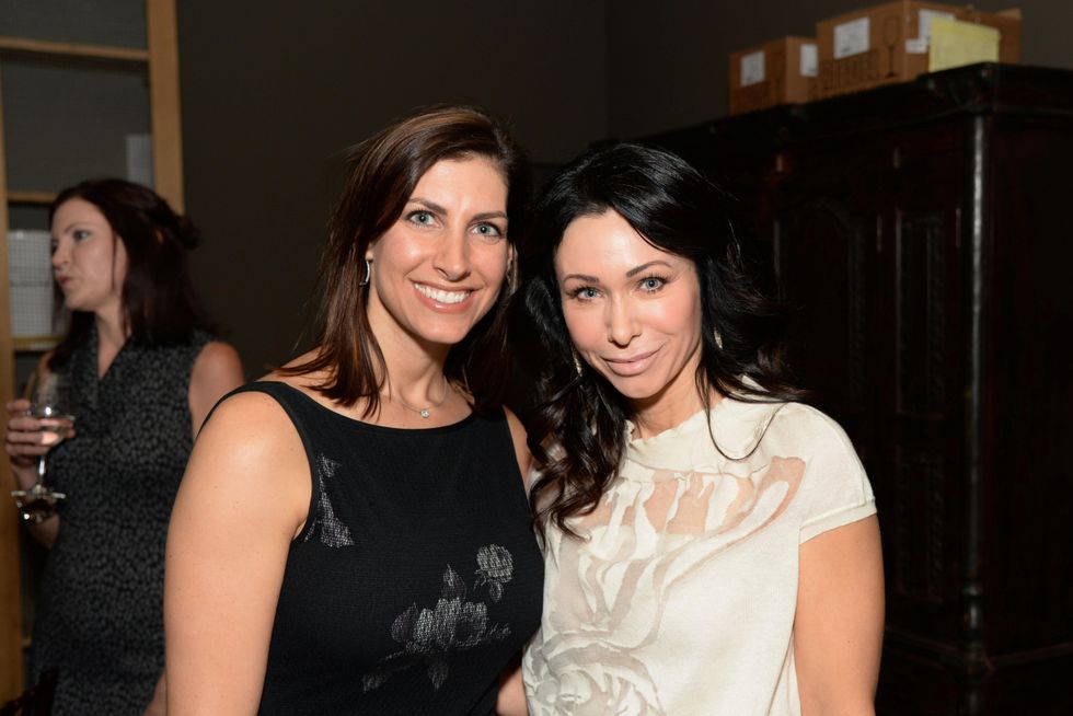 20 Nataline Oelkers, left, and Michelle Shirey-Sharma at the KNOWAutism Foundation reception September 2014