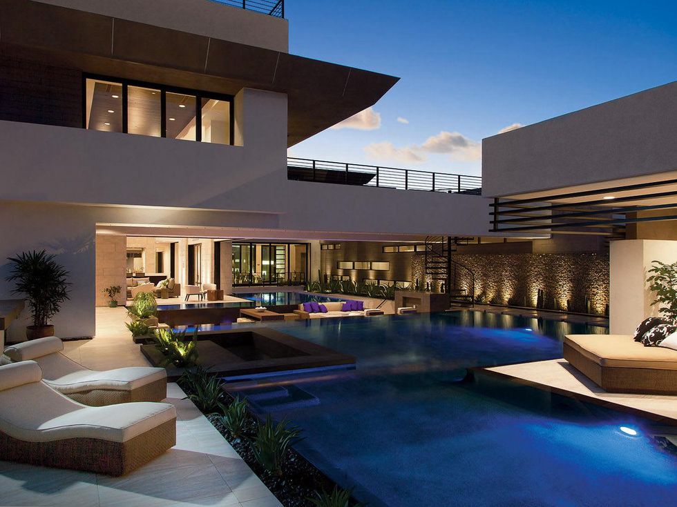 2013 New American Home in Las Vegas, January 2013, swimming pool