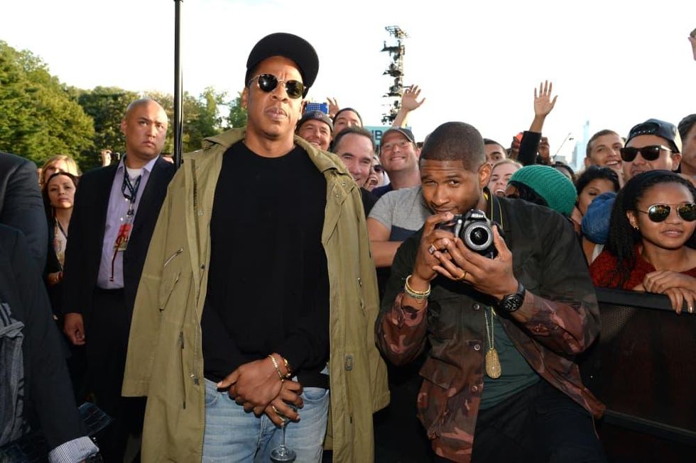 2015 Global Citizens Festival Jay Z and Usher