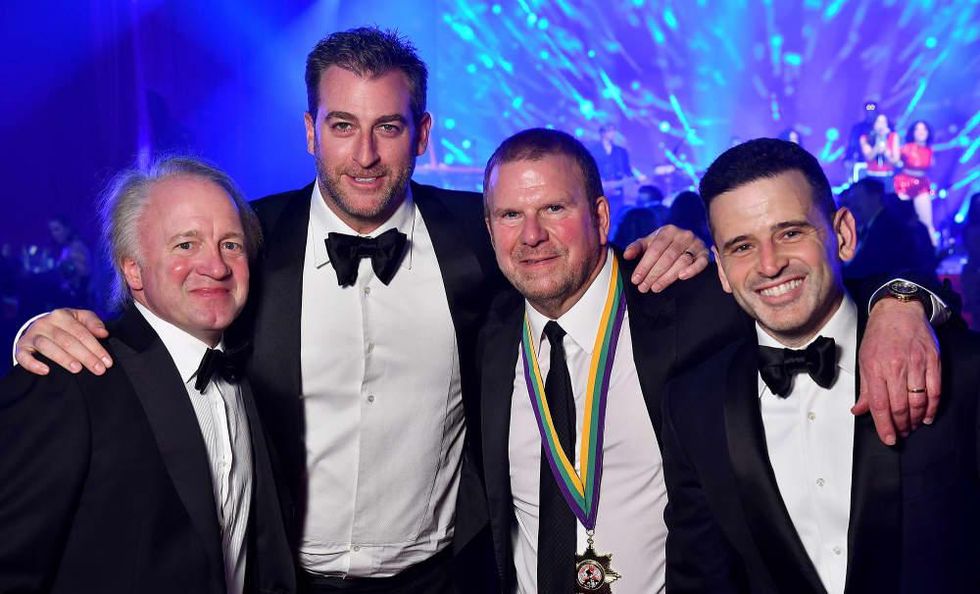 2022 San Luis Salute Dave Jacquin, Mark Birnbaum, Tilman Fertitta, Eugene Remm