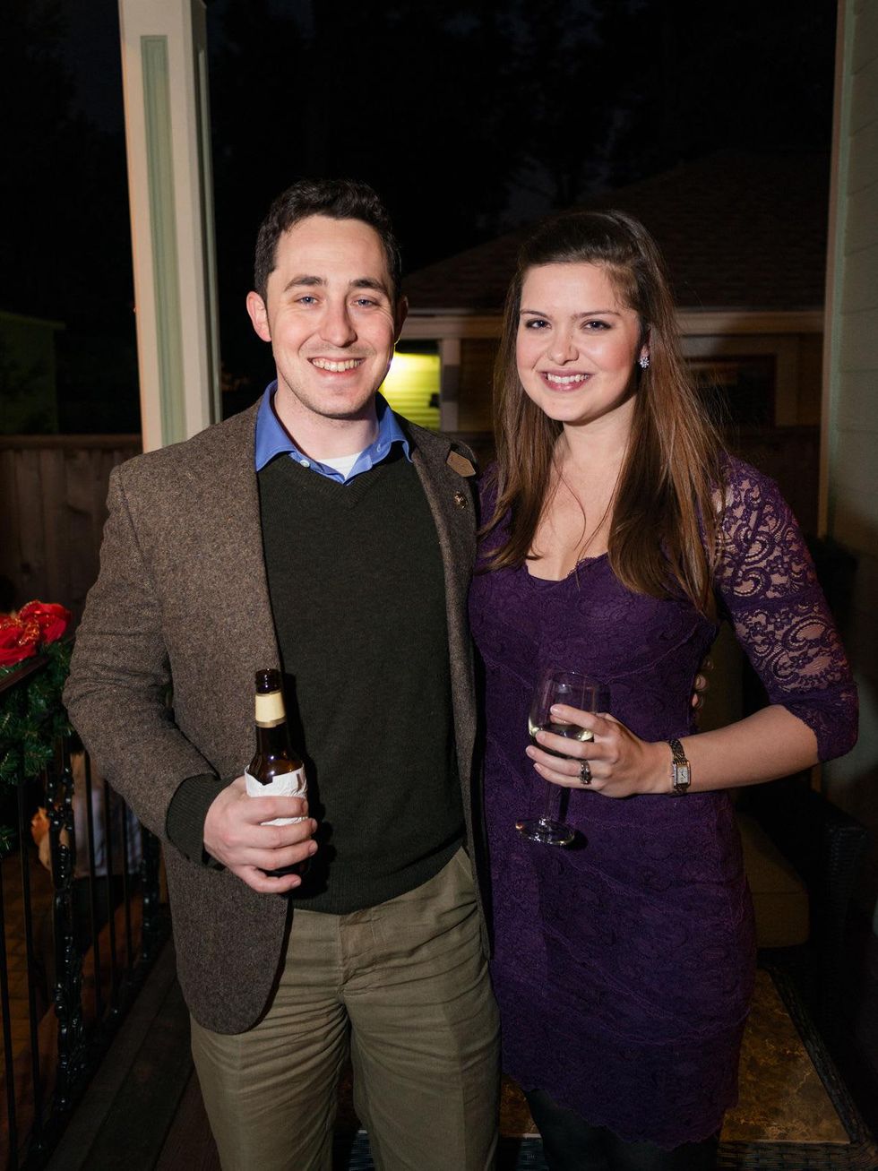 2051 20 Jeff and Susannah Russell at the Joiner holiday party December 2013