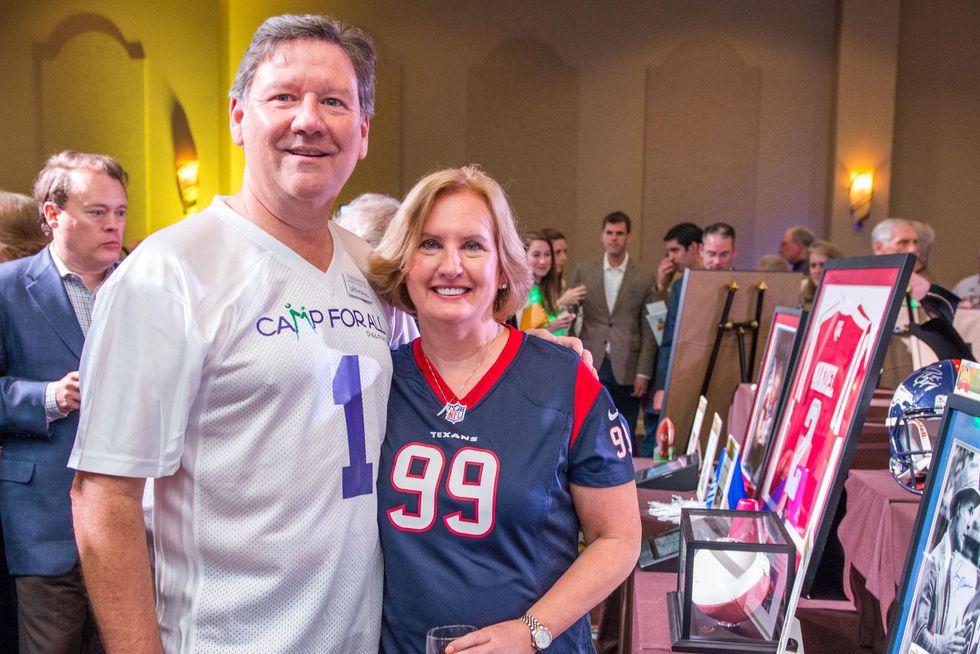 208 Tom and Janet Behanick at the Camp For All Super Ball February 2015