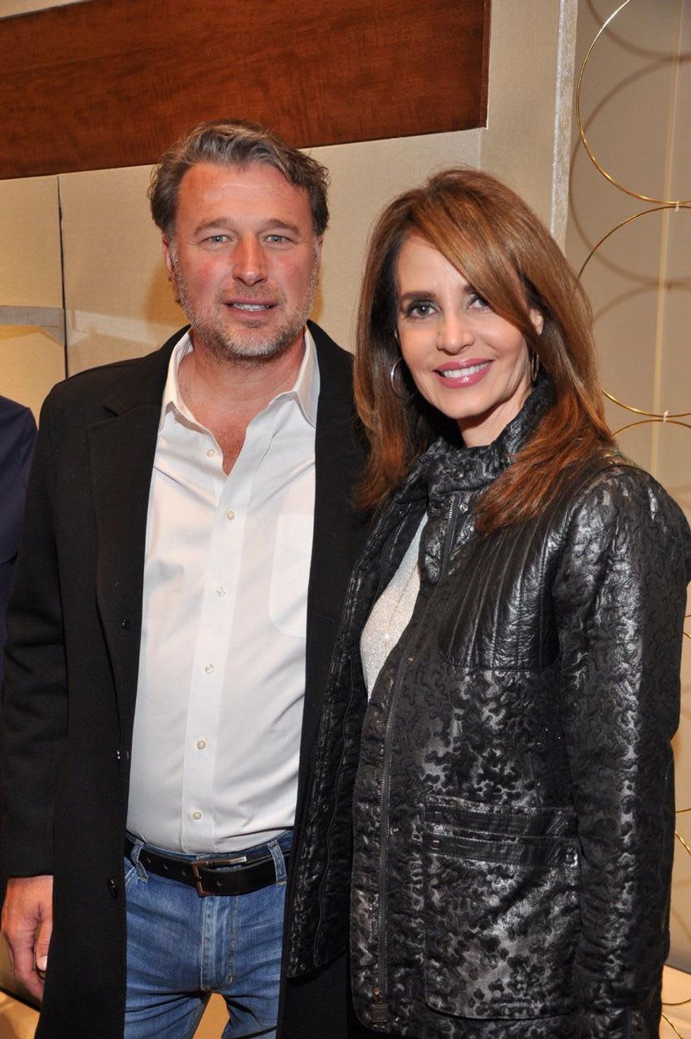 209 James Dorsett and Carmen Montiel at the Third International Mothers Day Soiree Kick-off March 2015