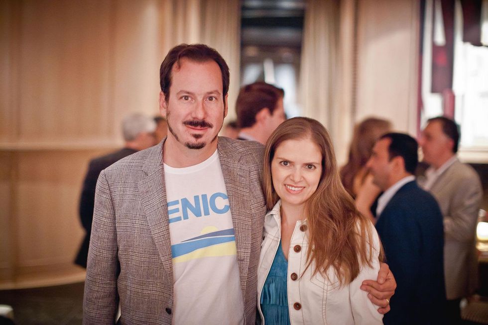 21 Alan and Luba Bigman at the Pam & Gela party November 2014