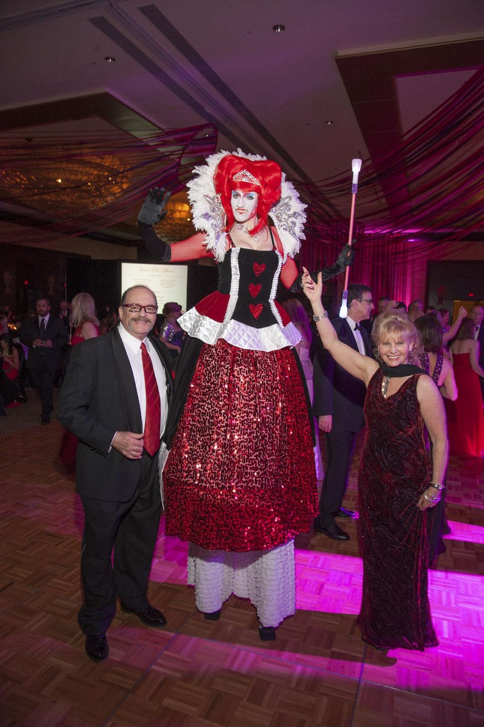 21 Alexander Rogers, Anna Lebedinsky with J&D Entertainment and Linda Rogers at Heart Ball February 2015