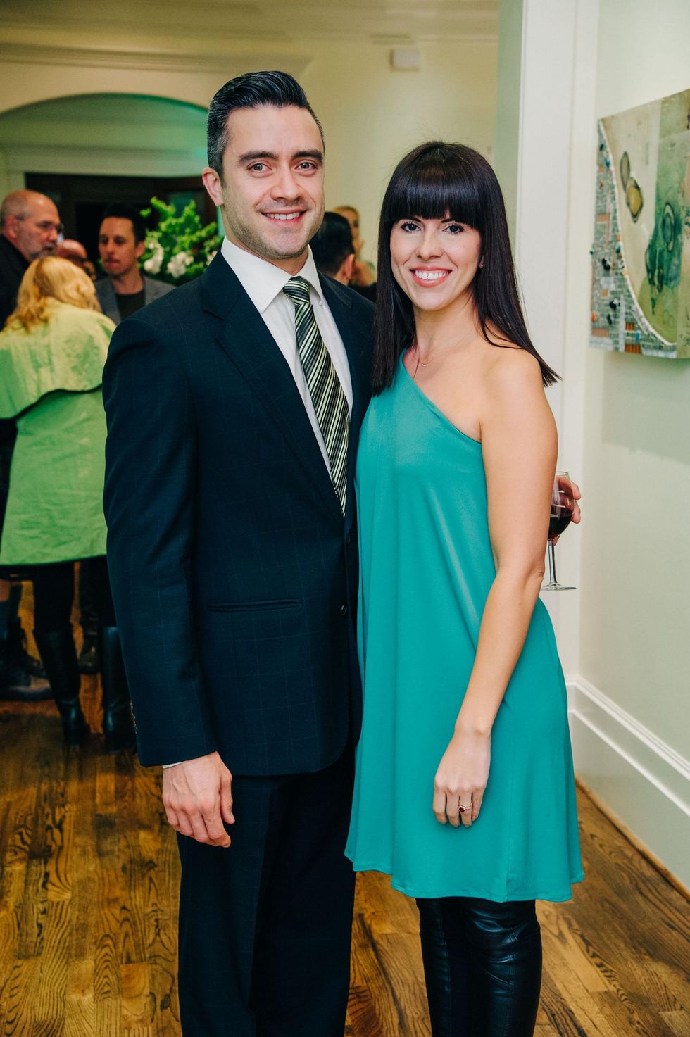 21 Fernando and Sarah Aramburo at the Green Hearts Gala February 2015