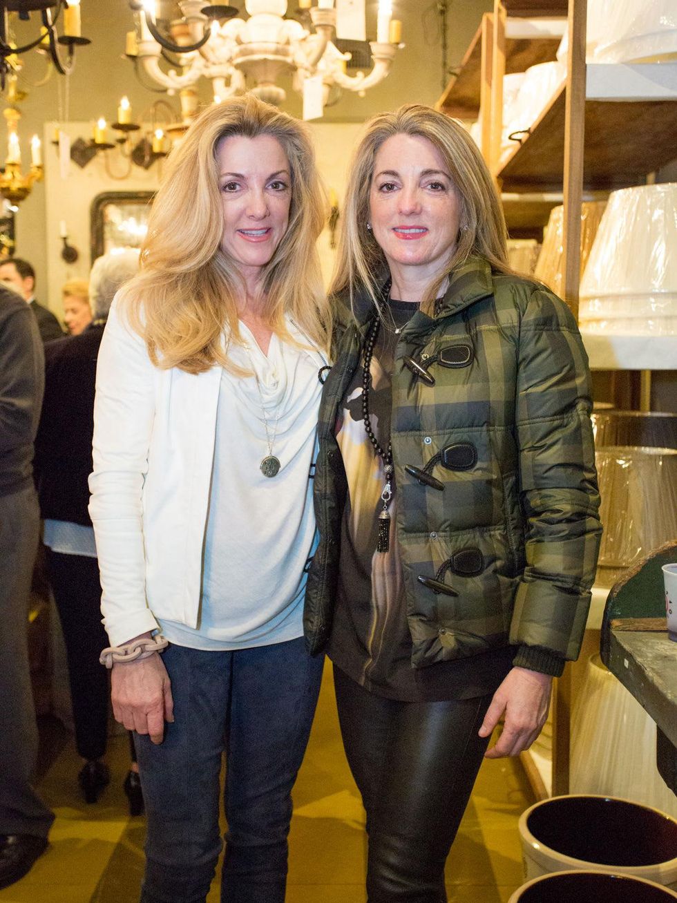 21 Janet Gust, left, and Regina Gust at the Memorial Park Conservancy at Brown March 2014