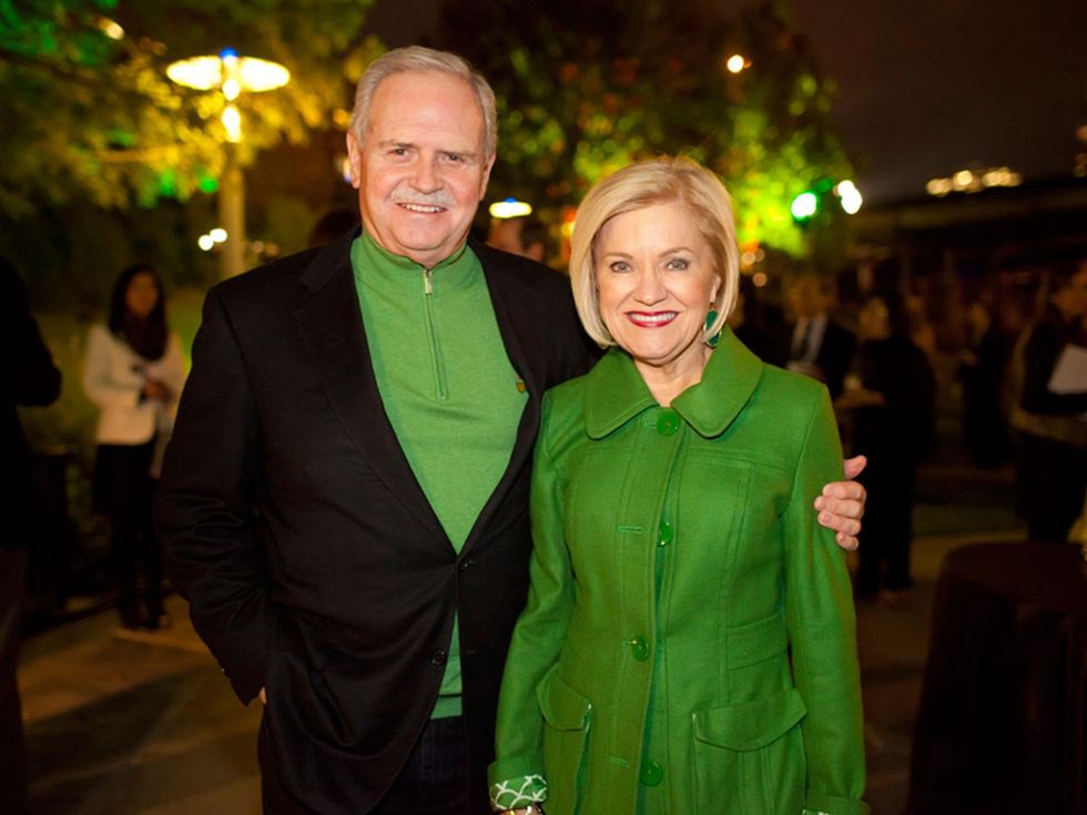 21 Jim and Jo Furr at the Buffalo Bayou Partnership's Green and Growing Gala November 2013