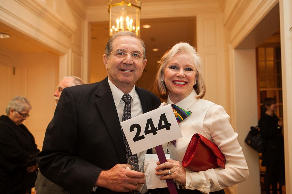 21 Marc and Amy Schwartz at the Houston Center for Photography Print Auction February 2014