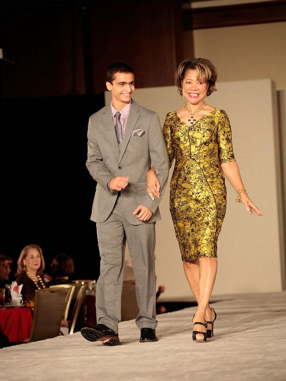 21 Ramzi Razaq and Merele Yarborough at the Celebration of Champions luncheon October 2013