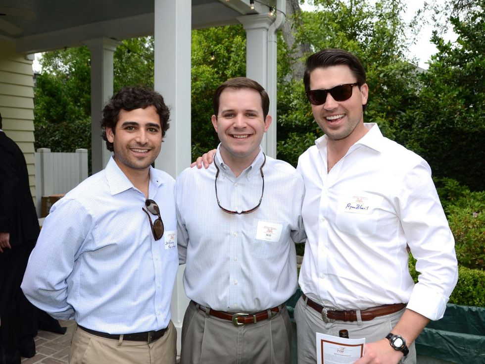 21, Silver Spurs party April 2013 Jeffrey Feinstein, Will Crawley, Ryan Zboril