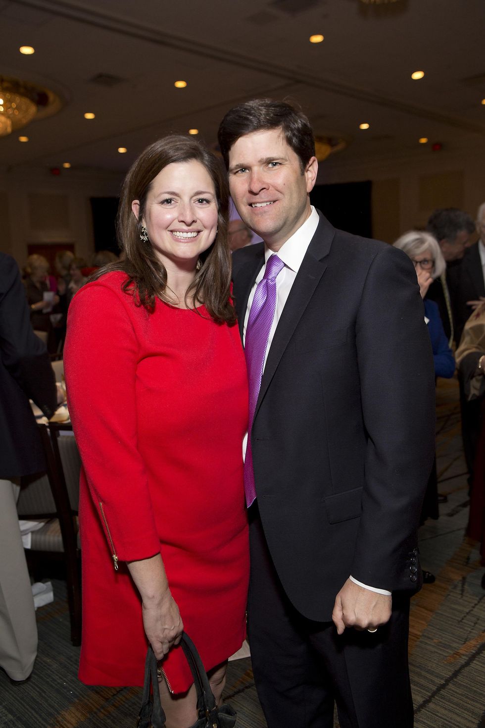21 Susan and Charlie Neuhaus at Bo's Place luncheon February 2015