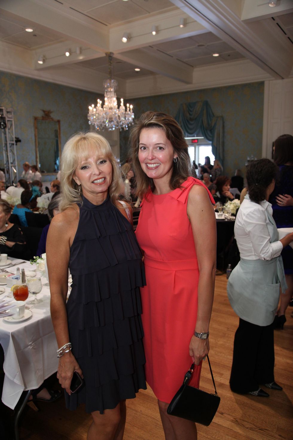 21 Tama Brantley, left, and Alexis Kennedy at the Junior League Fall Luncheon September 2014