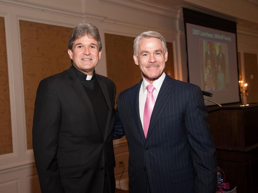 211 Frank Rossi, left, and Tom Koch at Family Services 110th anniversary