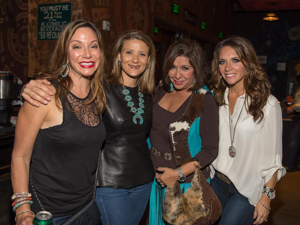 211 Tama Klosek, from left, Stephanie Cockrell, Debbie Festari and Joanna Marks at Bands Against MS