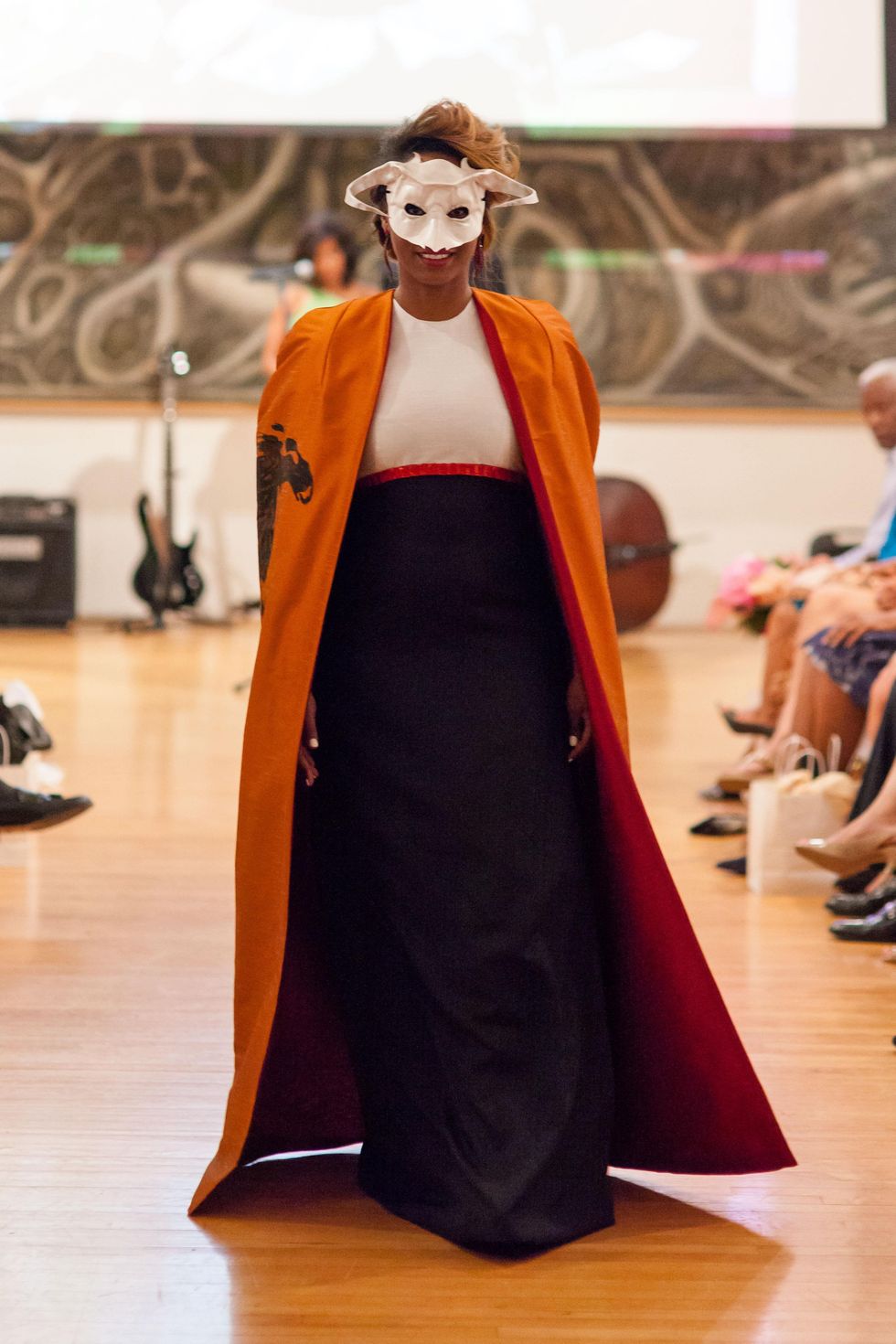 212 model LeKeisha McCullough at For the Sake of Art June 2014