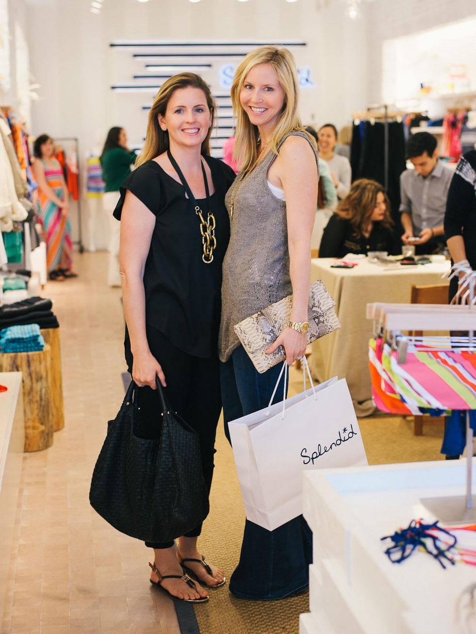 214 Splendid boutique party April 2013 Ashley Goforth and Melissa Strong