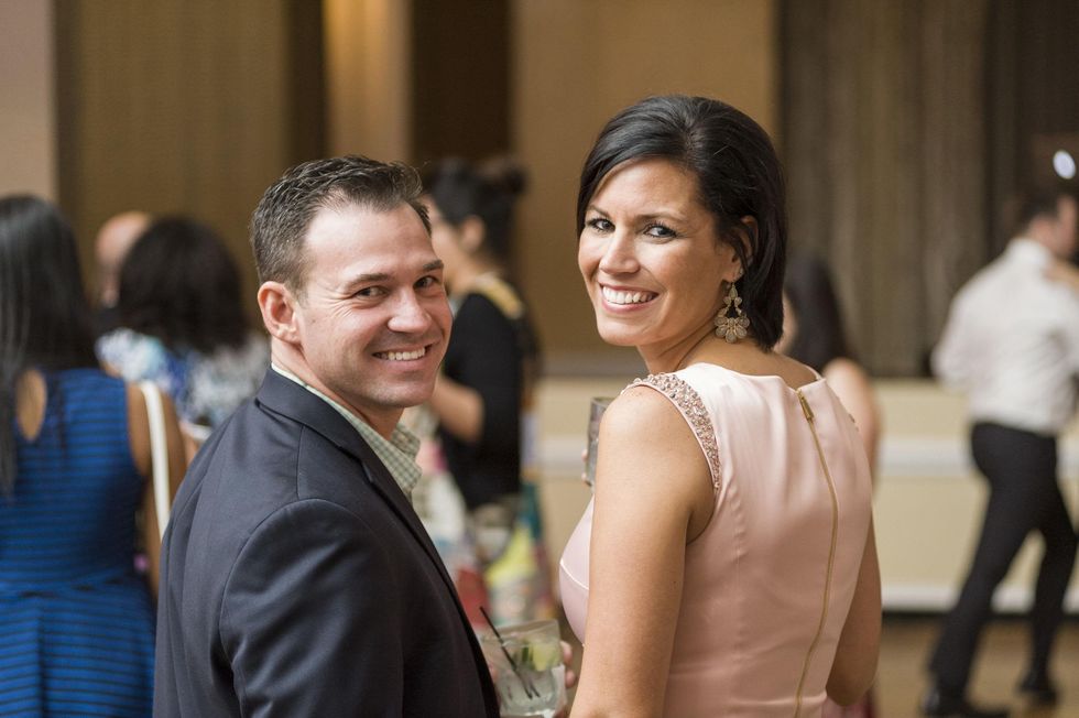 215 Mark Park and Keely Park at the HAA inaugural 40 under 40 party September 2014