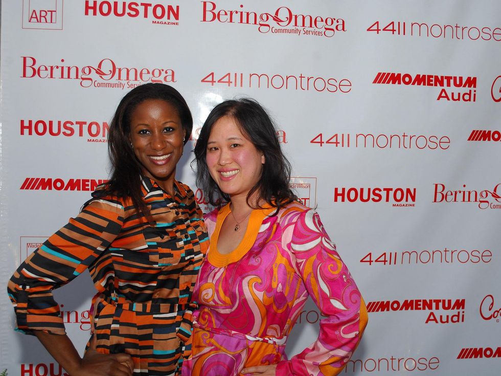 22 Bering Omega Art For Hope Art Auction at Wade Wilson Houston May 2013 Dr. Christine Le, Dr. Aisha Haynie