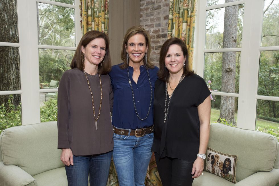 22 Clare McLeroy, from left, Mary Smith and Mary Eliza Shaper at The Kinkaid School Alumni luncheon March 2015