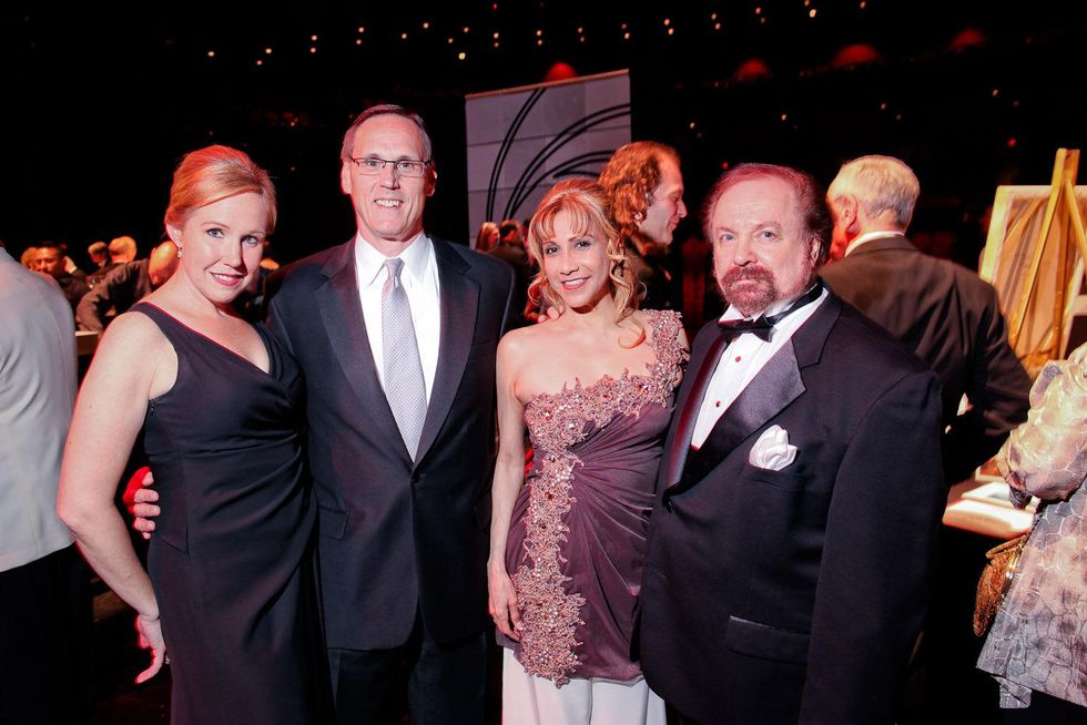 22 Deana and Larry Blackburn, from left, and Tina Raham Stewart and Jonathan Stewart at the Mercury Baroque Gala March 2014