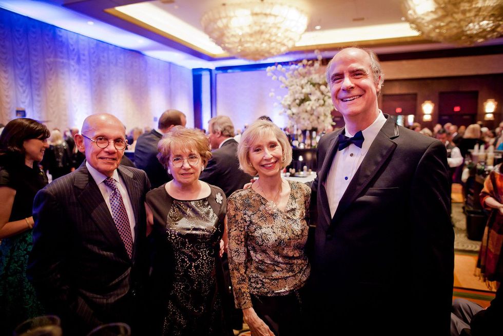 22 Jim and Beverly Postl, from left, Laury Adams and Brent Barker at the Planned Parenthood Gala October 2014