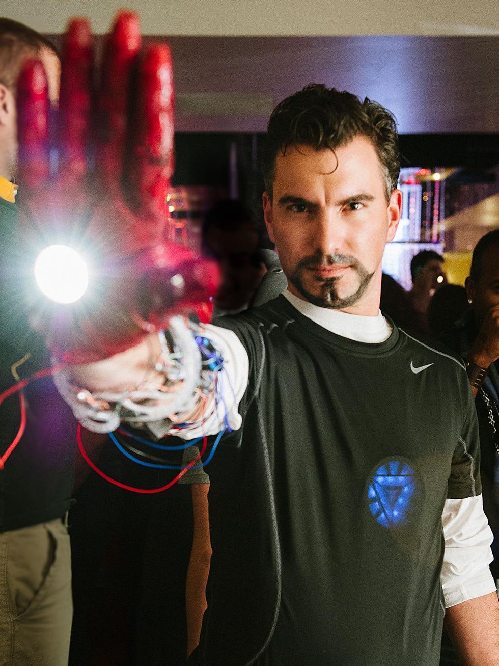 22 Michael Hurley at the CultureMap Halloween party at Mr. Peeples October 2013