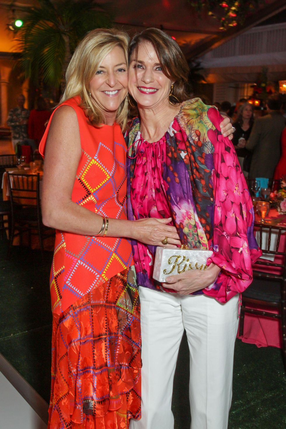 22 Robin Wombwell, left, and Christiana McConn at Trees of Houston Root Ball March 2015