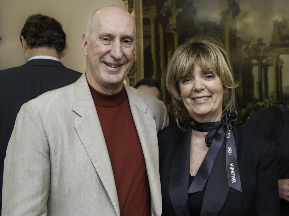 22 Tracy Krohn and Beatrice Bornibus at the Valobra party December 2014