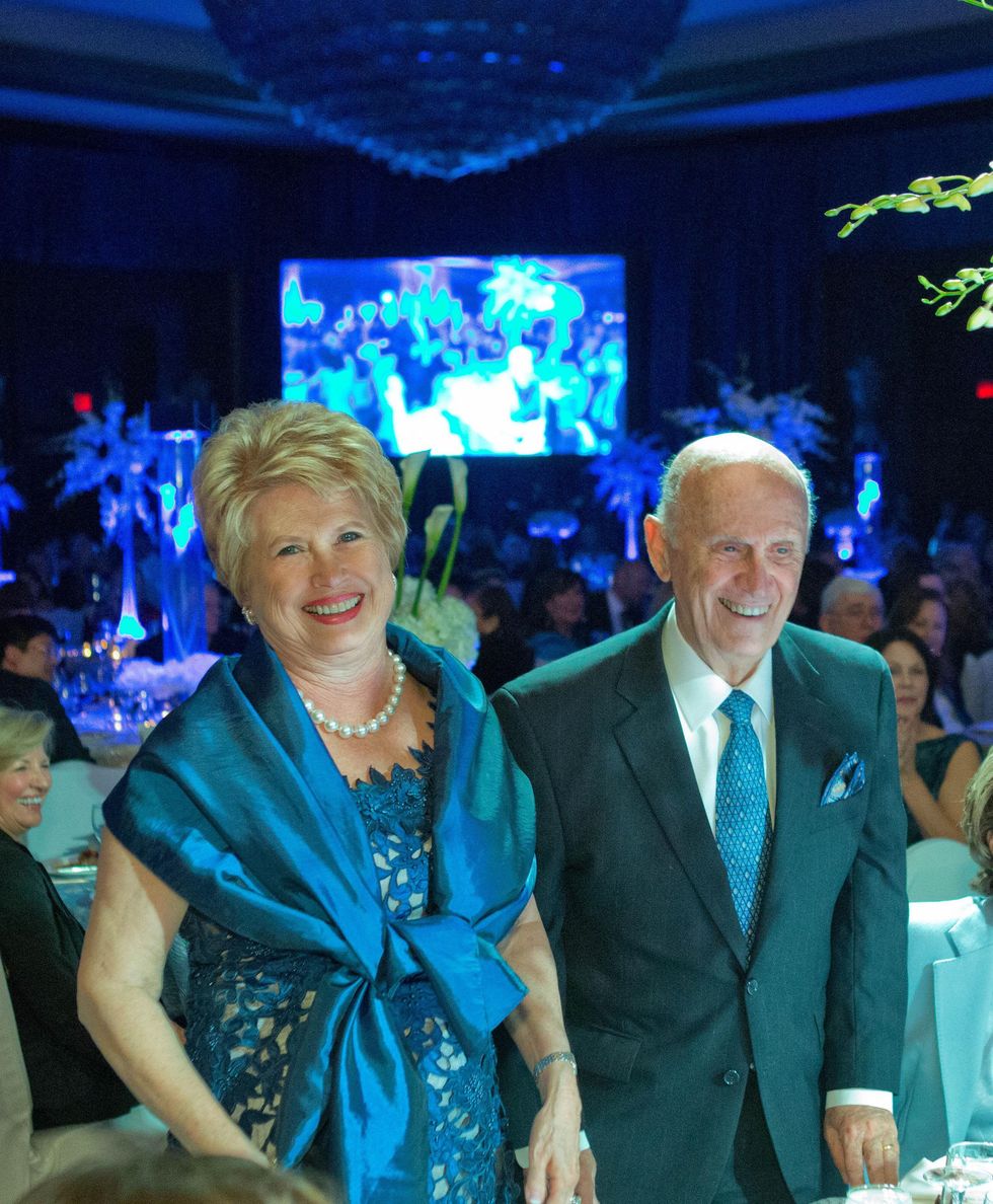 223 114 Ginger and Jack Blanton at Houston Methodist's Rendezvous in Blue Gala November 2013