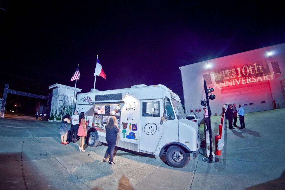 225 Food truck at the Patient Financial Services 10th anniversary party April 2015