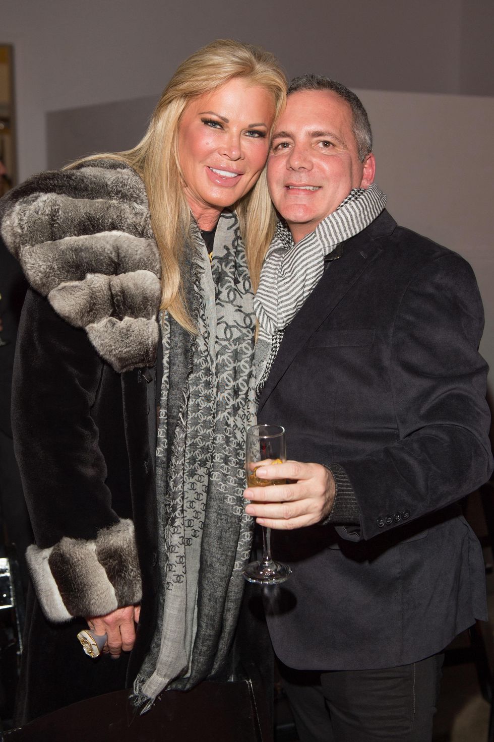 228 Theresa Roemer and Luigi Santos at the Vault Light as Air fashion show January 2015
