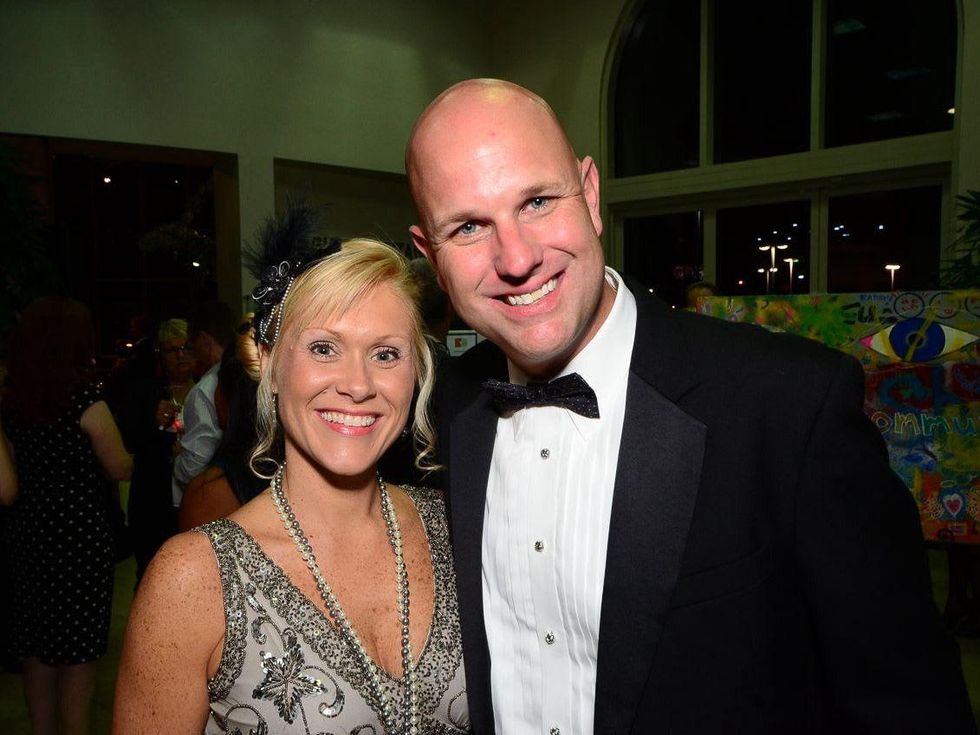 229 Kimberly and Andrew Boyd at the Fellas and Flappers Sunshine Kids event October 2013