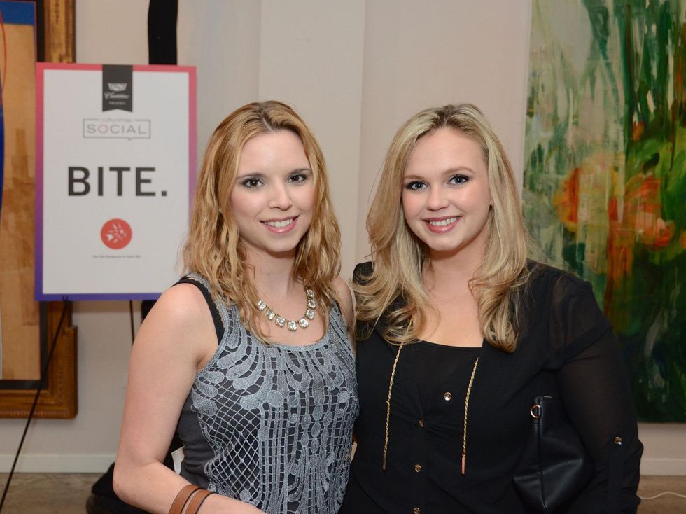 23 Christina Hartmann, left, and Shanna Stephenson at the CultureMap Social at Gremillion and Co. Fine Art March 2015