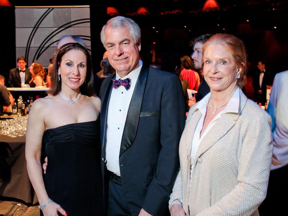 23 Janine Iannarelli, from left, Andrew Fish and Carol Hunton at the Mercury Baroque Gala March 2014