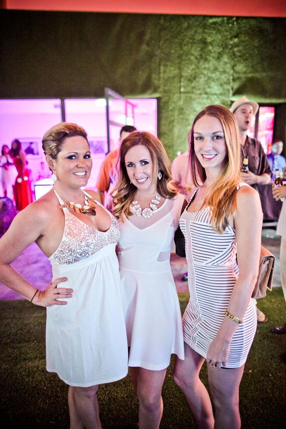 23 Keely T., from left, Rachel Romaguera and Lindsey Hardouin at A Night in Havana July 2014