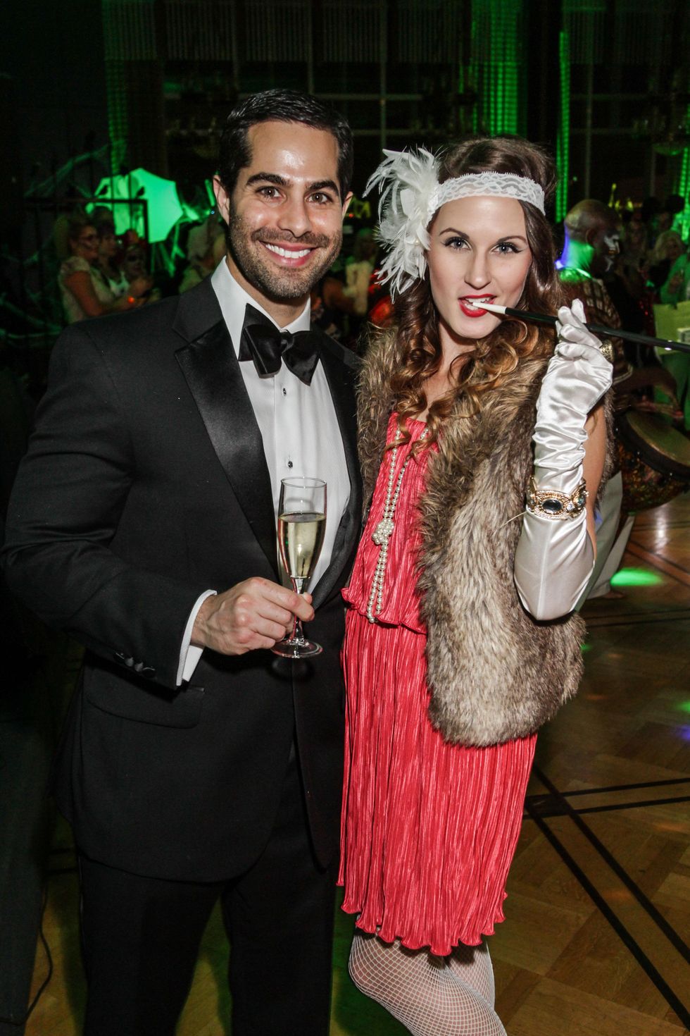 23 Michael Gracia and Stephanie Sniscak at The Patroleum Club Halloween party November 2014