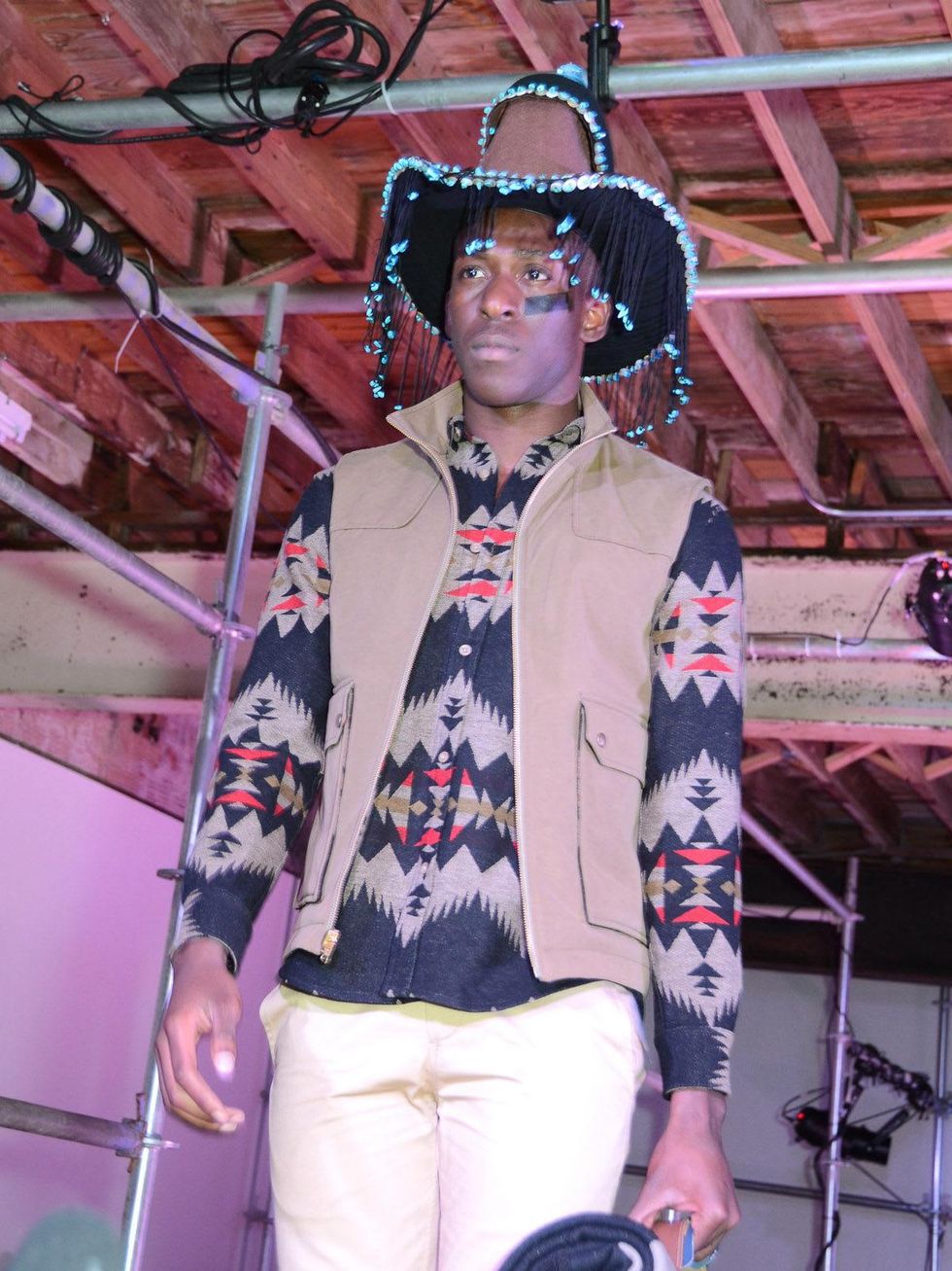 23 model at Diverseworks' Fashion Fete