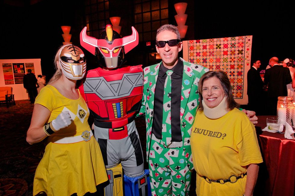 23 Noelle and Chris Donnelly, from left, and Brad and Melissa Kalmans at the Ronald McDonald House Houston Boo Ball October 2014