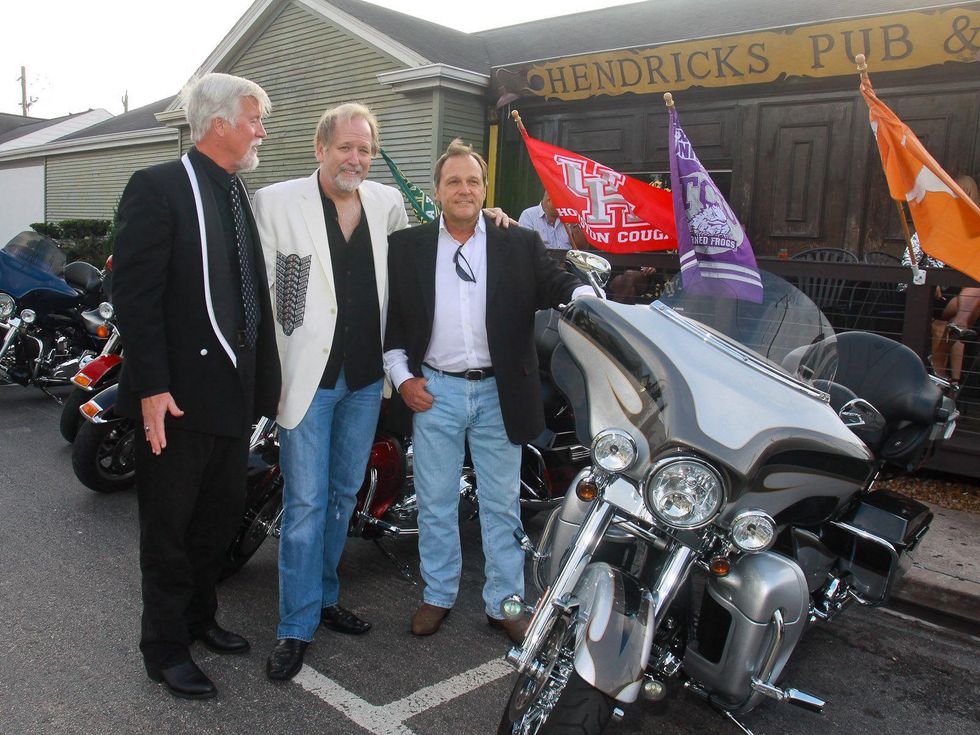 23 Peter Sommer, from left, Steve Lamb and Gregg Schoh at Deacons of Deadwood
