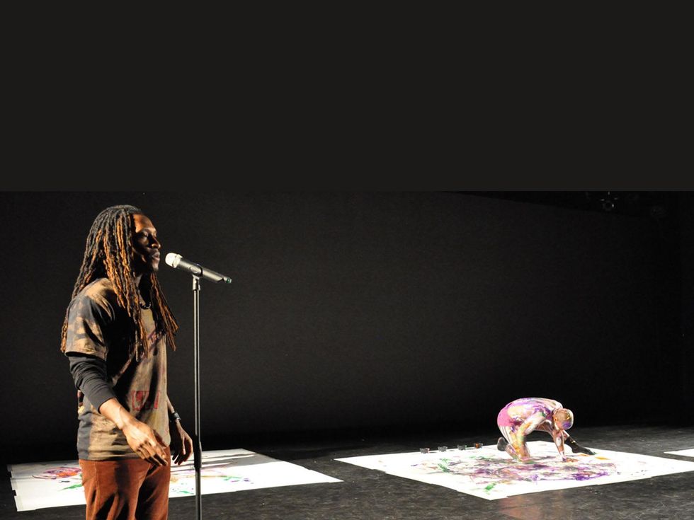 233, Urban Souls Dance Company, Canvas and Choreography, fundraiser, January 2013, Amir Bellamy and Nick Muckleroy