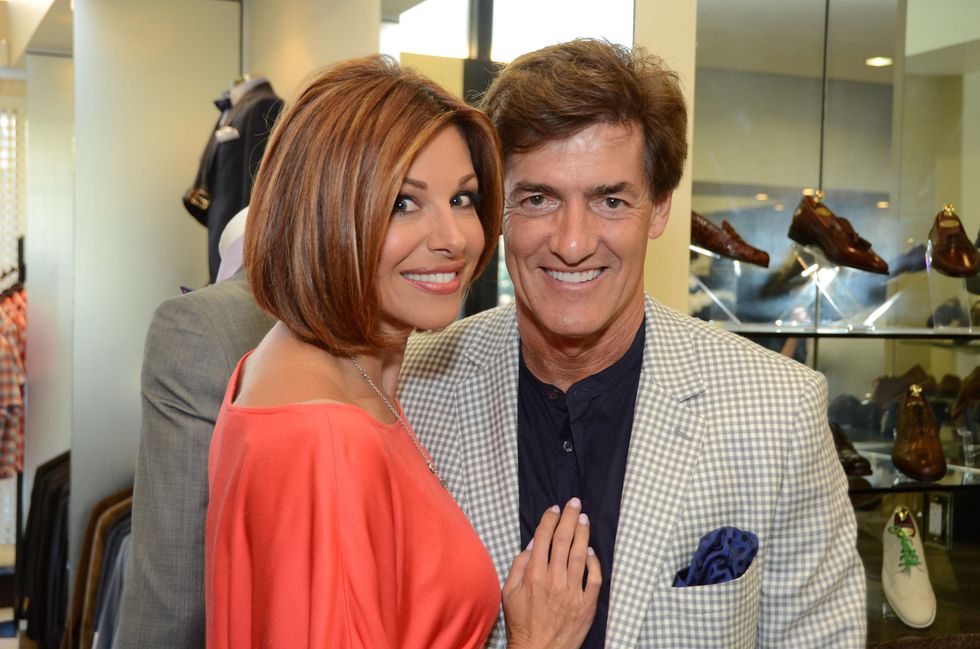24 Dominique Sachse and Nick Florescu at the Festari for Men Summer Soiree August 2014