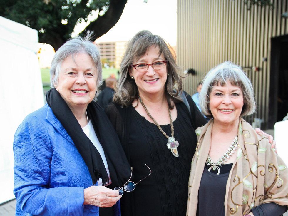 24 Kathrine McGovern, from left, Ann Shaw and Susan Young at the Miller Outdoor Theatre Gala October 2013