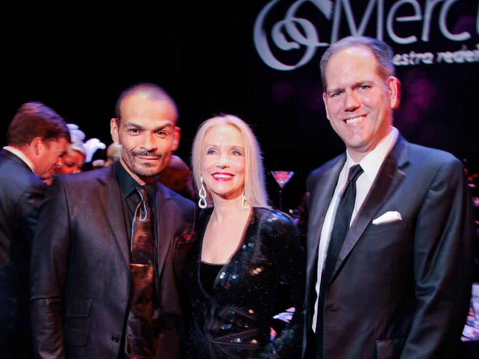 24 Todd Ramos, from left, Shelly Ann Marks and Jeff Gremillion at the Mercury Baroque Gala March 2014