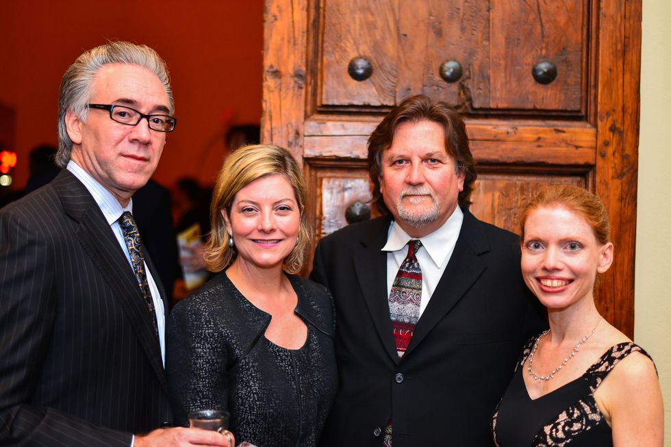 248 Steve Newhouse, from left, Denise Bradley, Bruce Jefferies and Nadine Scamp at the Santa Maria Gala June 2014