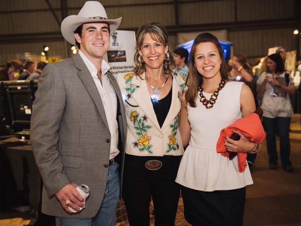 25 Houston Cattle Baron's Ball April 2013 Mitchell Eads, Shary Heins, Rachel Heins