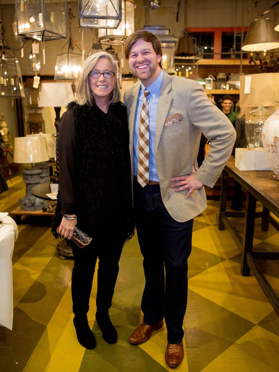 25 Margot Shaw and James Farmer at the Memorial Park Conservancy at Brown March 2014