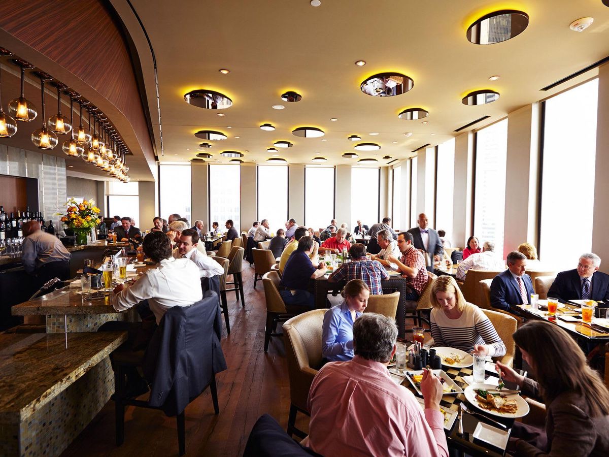 Allen's Landing is the more casual dining space within the new Houston